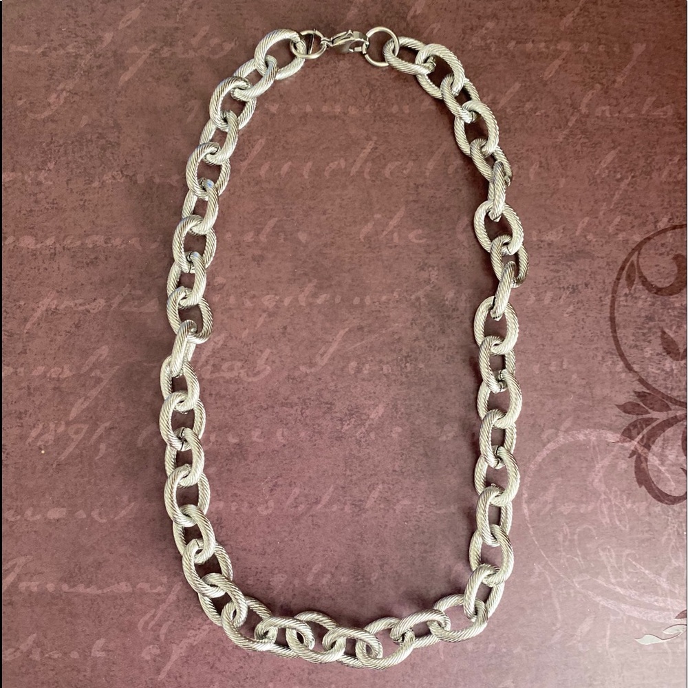 Stainless Steel Chainlink Necklace